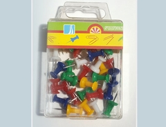 Caja push pins
